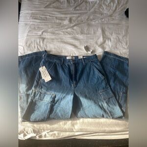 Millie High Rise Cargo Jeans